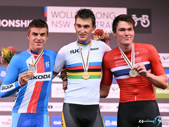 Mundial de ciclismo: Yevgeniy Fedorov nuevo Campen del Mundo sub-23 en ruta