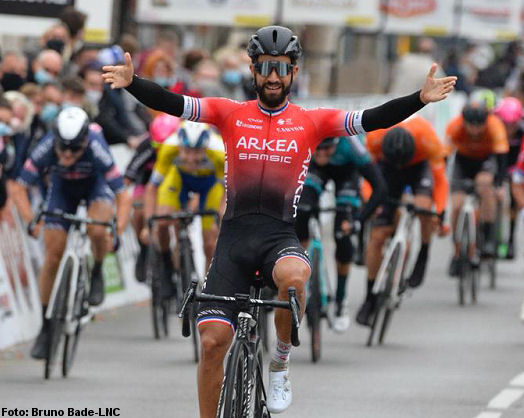Nacer Bouhanni se impone en la Pars-Chauny