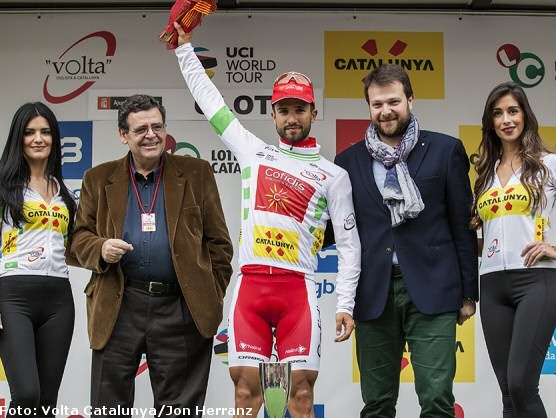 Volta a Catalunya: Nacer Bouhanni gana también en Olot y sigue líder Volta a Catalunya: Nacer Bouhanni gana también en Olot y sigue líder