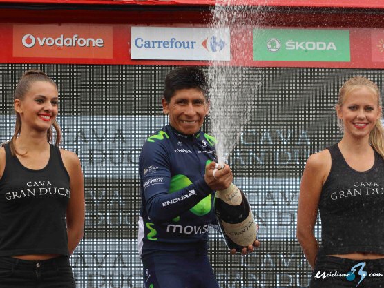 Vuelta a España: Nairo Quintana: "Había soñado con ganar en los Lagos" Vuelta a España: Nairo Quintana: "Había soñado con ganar en los Lagos"