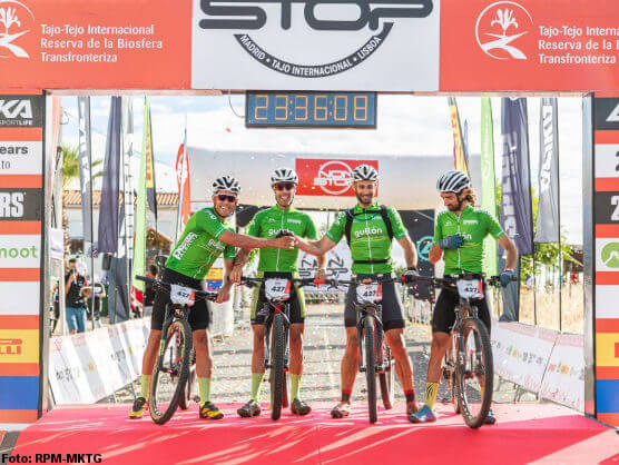 Galletas Gulln y Joaqun David Martn ganan la Non Stop Madrid-Tajo Internacional-Lisboa