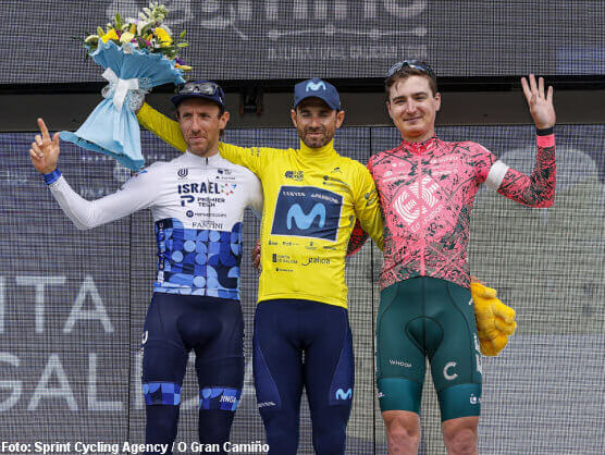 Alejandro Valverde se hace con O Gran Camio, Mark Padun con la crono final