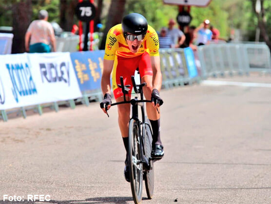 Campeonato de Espaa: Pablo Castrillo, nuevo Campen de Espaa de crono sub-23