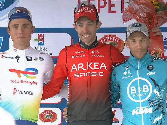 Anthony Delaplace, ganador de la Pars-Camembert