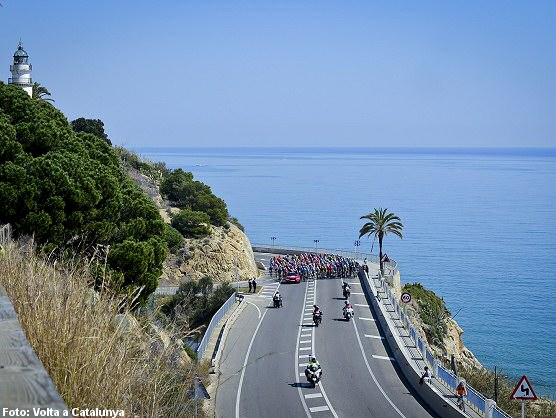 Calella tendrá una salida y una llegada de etapa en la Volta a Catalunya del centenario Calella tendrá una salida y una llegada de etapa en la Volta a Catalunya del centenario