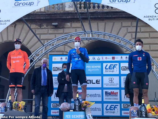 Matteo Moschetti, primer vencedor de Per Sempre Alfredo