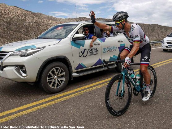 Peter Sagan celebrar su cumpleaos en la Vuelta a San Juan