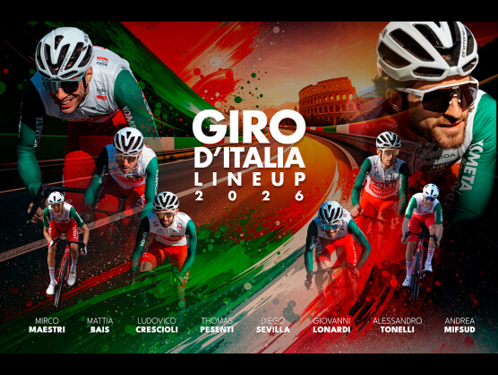 Polti-VisitMalta afronta el Giro de Italia con ambici�n y hace historia con Andrea Mifsud