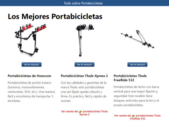 Una web para ayudarte a elegir portabicicletas? S!