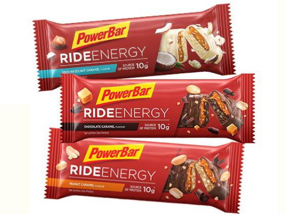 PowerBar Ride Energy, ahora con sabor a Coco-Hazelnut Caramel