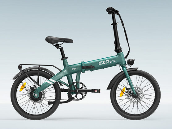 PVY Z20 ULTRA, la bicicleta el�ctrica plegable con cambio autom�tico y hasta 120 km de autonom�a