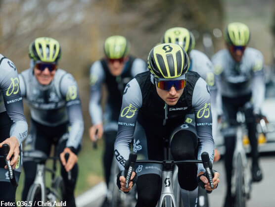 El equipo Q36.5, con Brambilla y Howson a la cabeza en el Tour de Suiza El equipo Q36.5, con Brambilla y Howson a la cabeza en el Tour de Suiza