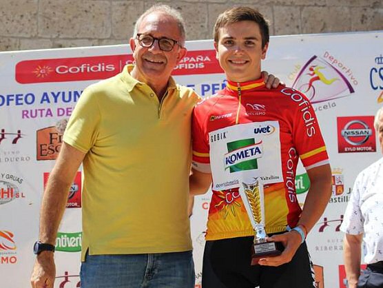 Ral Garca, campen de la Copa de Espaa Junior Cofidis 2019 en Peafiel