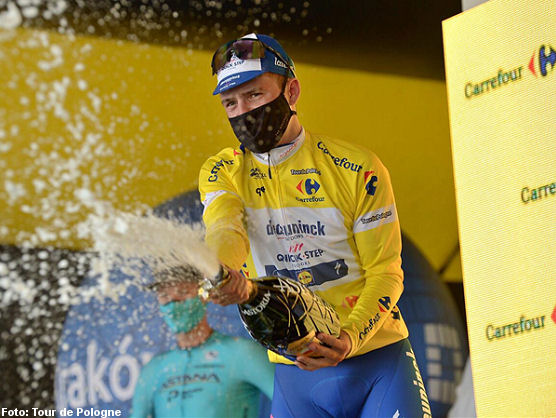 Remco Evenepoel: "An siento molestias en una pierna por la cada"