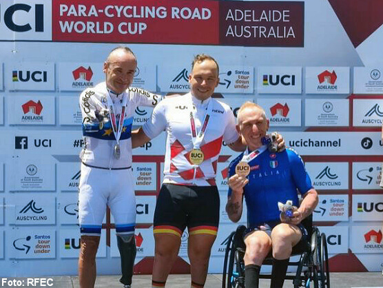 Una plata y dos bronces en ruta para Espaa en la Copa del Mundo de Adelaida