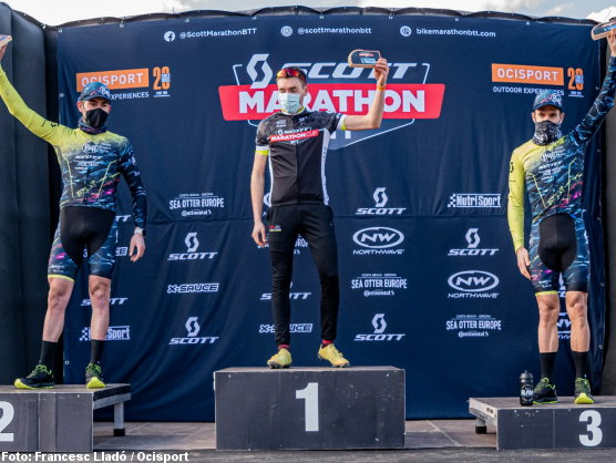 Billaud y Fischer empiezan el ao imponindose en la Scott Marathon BTT de Mediona