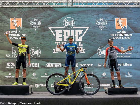 Alejandro Gmez y Arantxa Salvad dominan en la Scott Marathon de la Vall de Bo