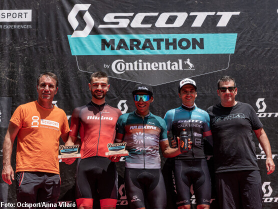 Alejandro Gmez reafirma su liderato y Txell Figueras gana en la Scott Marathon de Vic