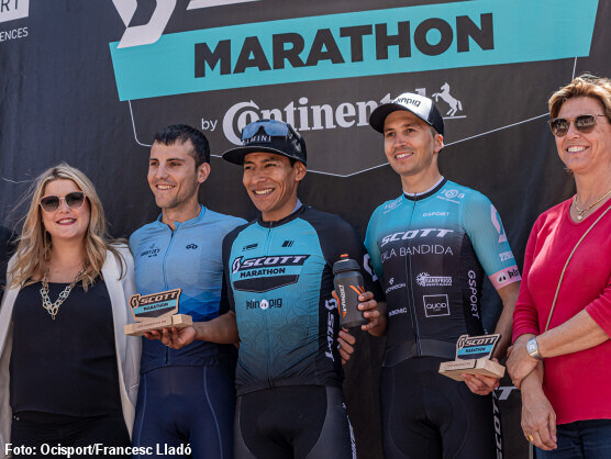 Alejandro Gmez y Cludia Galicia vencen en la Scott Marathon de Cambrils