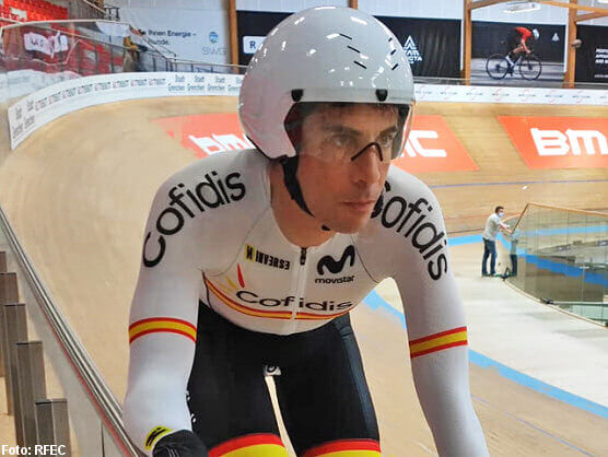 Copa de las Naciones: Sebastin Mora, plata en el omnium de Glasgow