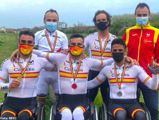 Espaa se cuelga nueve medallas en la Copa del Mundo de Ostende