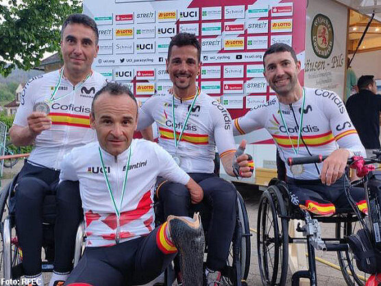 La Seleccin Espaola de ciclismo adaptado conquista 11 medallas en la Copa del Mundo de Elzach