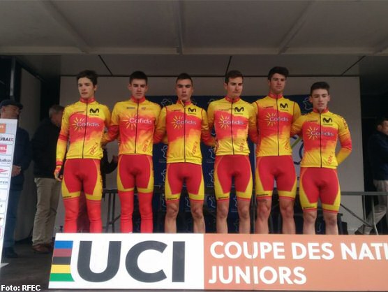 Pars-Roubaix: La Seleccin Espaola Junior sufre en el `Infierno del Norte