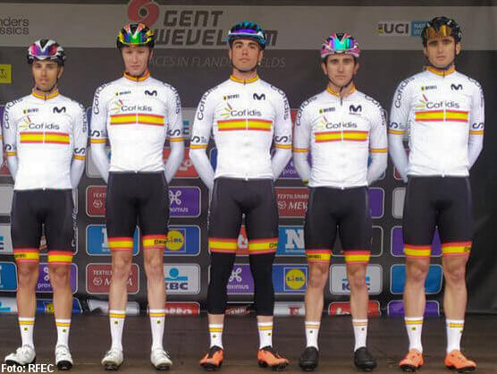 Gran rendimiento de todas las categorías de la Selección Española en la Gante-Wevelgem Gran rendimiento de todas las categorías de la Selección Española en la Gante-Wevelgem