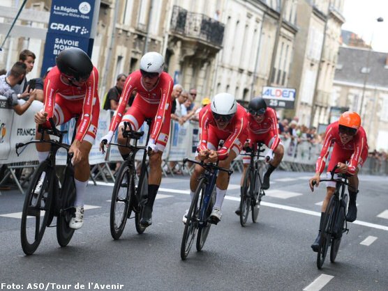 Tour del Porvenir: Dinamarca se impone en la crono por equipos, Hakon Aalrust nuevo lder