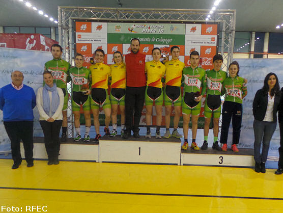 Euskadi domina en el inicio del Open de España de pista en Galapagar Euskadi domina en el inicio del Open de España de pista en Galapagar