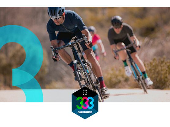 En honor a las 3 grandes vueltas, Shimano te desafa a recorrer 333 Km o ms durante las prximas 3 semanas