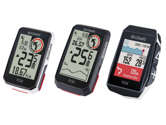 SIGMA presenta tres nuevos ciclocomputadores GPS