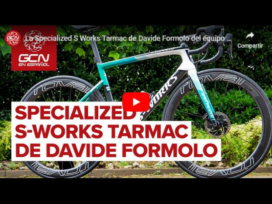 As es la bicicleta Specialized S Works Tarmac de Davide Formolo [Vdeo]