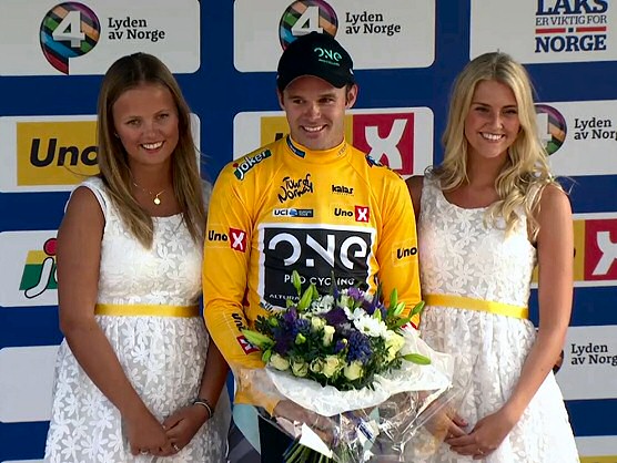 Steele Von Hoff lidera el Tour de Noruega tras imponerse en la primera etapa Steele Von Hoff lidera el Tour de Noruega tras imponerse en la primera etapa
