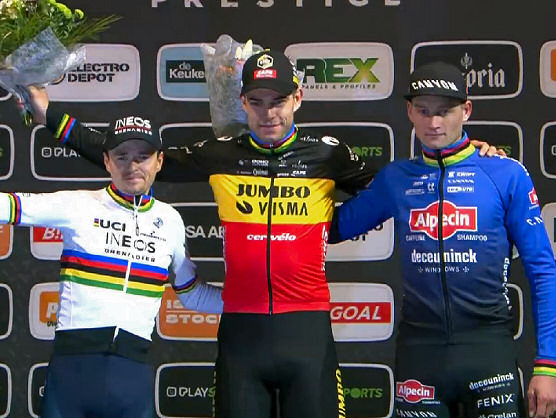 Wout Van Aert suma una nueva victoria en el Superprestigio de ciclocross de Diegem