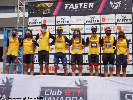 Ismael Esteban y Roco del Alba cierran el Superprestigio Faster MTB con victorias