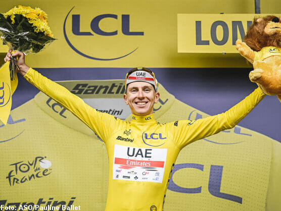 Tadej Pogacar fija sus objetivos para 2023, el Tour de Francia y el Mundial