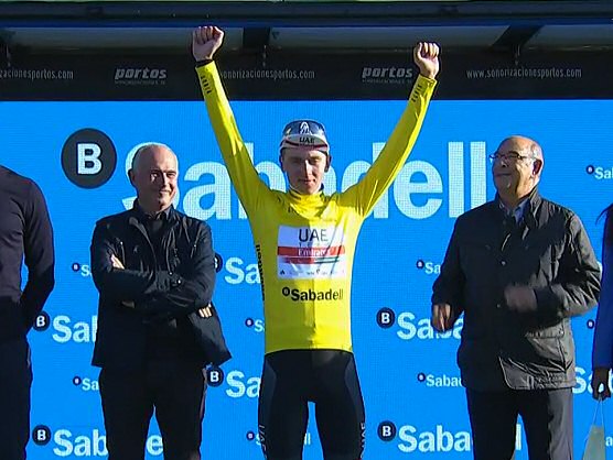Tadej Pogacar suma a su palmars la Vuelta a la Comunidad Valenciana, Fabio Jakobsen gana la ltima etapa