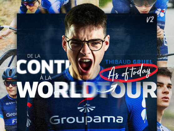 Groupama-FDJ asciende al WorldTour con carácter inmediato a una joven perla francesa Groupama-FDJ asciende al WorldTour con carácter inmediato a una joven perla francesa