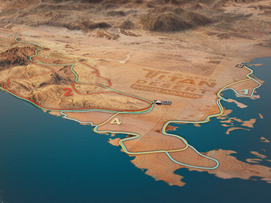 Titan Desert Saudi Arabia presenta un recorrido con ms de 400 kilmetros de puro desierto