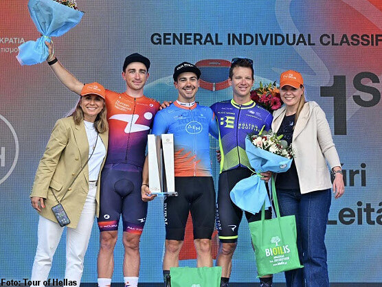Iri Leito se lleva el Tour of Hellas tras concluir segundo en la ltima etapa