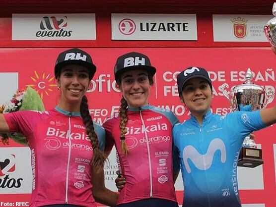 Copa de Espaa Fminas Cofidis: Enara Lpez triunfa en solitario en el Trofeo Ayuntamiento de Estella