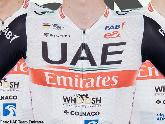 UAE Emirates, con Juan Ayuso y Marc Hirschi al frente en el Tour de Suiza UAE Emirates, con Juan Ayuso y Marc Hirschi al frente en el Tour de Suiza