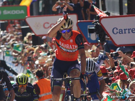 Vuelta a España: Vincenzo Nibali: "Mi única opción era lanzar yo el sprint" Vuelta a España: Vincenzo Nibali: "Mi única opción era lanzar yo el sprint"