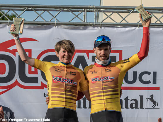 Hans Becking y Ann-Dorthe Lisbygd se llevan la VolCAT BTT