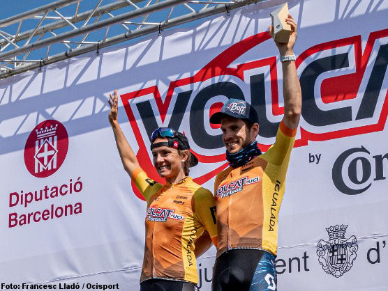 Hans Becking y Maja Wloszczowska son los nuevos campeones de la VolCAT