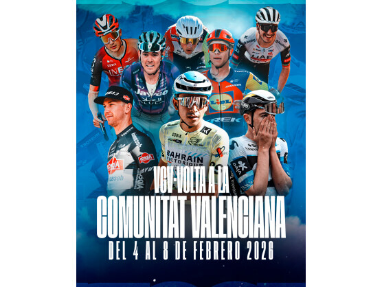 La Volta a la Comunitat Valenciana 2026 se disputará del 4 al 8 de febrero La Volta a la Comunitat Valenciana 2026 se disputará del 4 al 8 de febrero