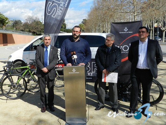Mataró presenta su salida en la Volta a Catalunya del 22 de marzo Mataró presenta su salida en la Volta a Catalunya del 22 de marzo