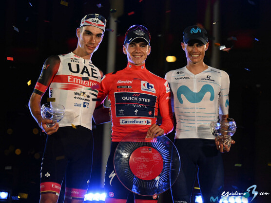 Remco Evenepoel consigue su primera Vuelta a Espaa, Sebastin Molano gana la ltima etapa