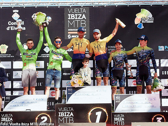 Enrique Morcillo y Jos Mari Snchez se llevan la Vuelta a Ibiza MTB